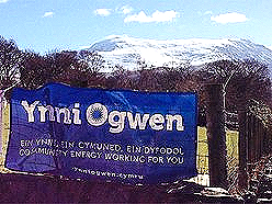 Baner Ynni Ogwen